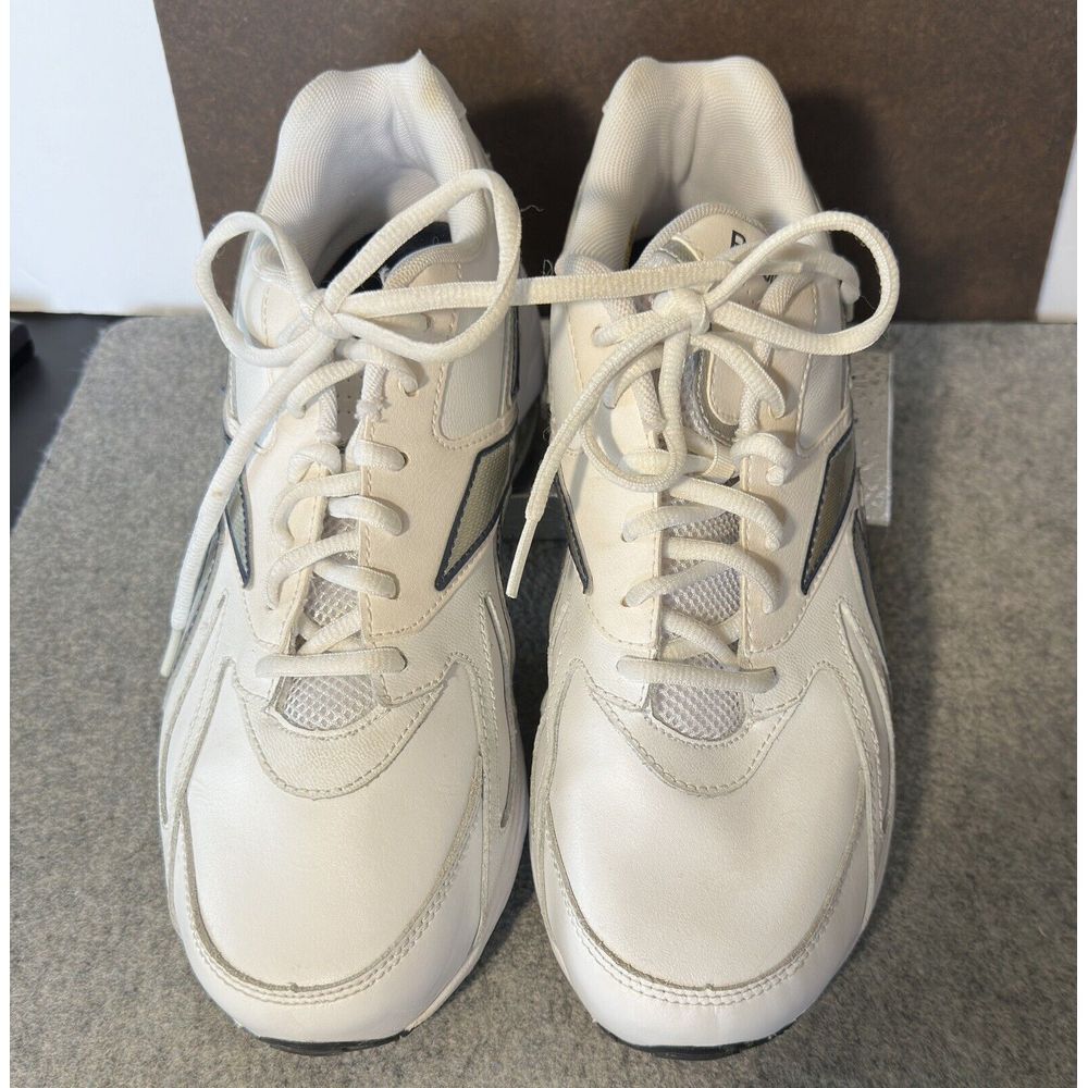 Reebok Mens‎ 9 PLAY DRY DMX MAX White Blue Navy Silver - Picture 5 of 9